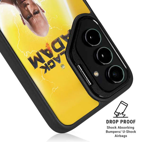 DC Comics Black Adam Movie Charcater Poster Galaxy S25 Ultra Kickstand Case